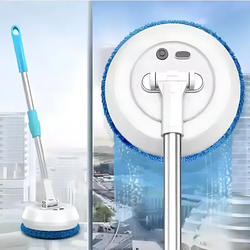 Бездротова акумуляторна швабра з двома насадками Wireless Cleaner AA102 /Акумуляторна швабра для дому