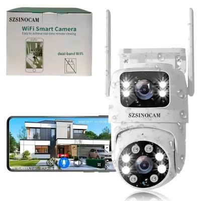 Бездротова поворотна WiFi камера SZSINOCAM TY-Q2 O-KAM Pro / Зовнішня камера відеоспостереження