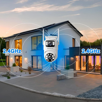 Бездротова поворотна WiFi камера SZSINOCAM TY-Q2 O-KAM Pro / Зовнішня камера відеоспостереження Бездротова поворотна WiFi камера SZSINOCAM TY-Q2 O-KAM Pro / Зовнішня камера відеоспостереження