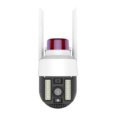Бездротова вулична камера WiFi PTZ Verto VRT-C262 FHD 4mp поворотна з сигналізацією