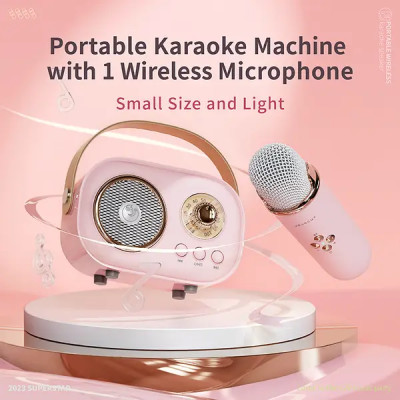 Бездротовий мікрофон для караоке, колонка SPEAKER C20 PLUS