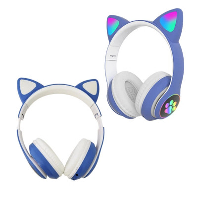 Бездротові навушники Cat STN-28 / Гарнітура з мікрофоном FM радіо Bluetooth