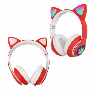 Бездротові навушники Cat STN-28 / Гарнітура з мікрофоном FM радіо Bluetooth