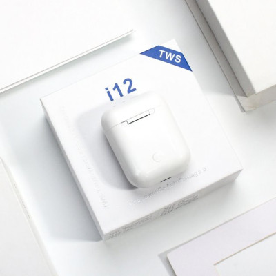 Бездротові сенсорні навушники i12 TWS