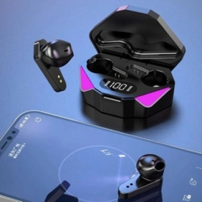 Бездротові ігрові навушники X 15 з RGB LED підсвічуванням та шумоподавленим