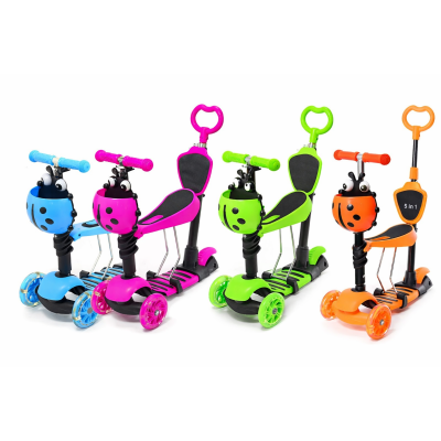 Дитячий самокат Best Scooter 5в1 Сонечко