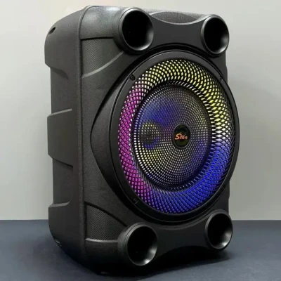 Бездротова караоке колонка з мікрофоном та RGB-підсвічуванням Sing-e ZQS8148