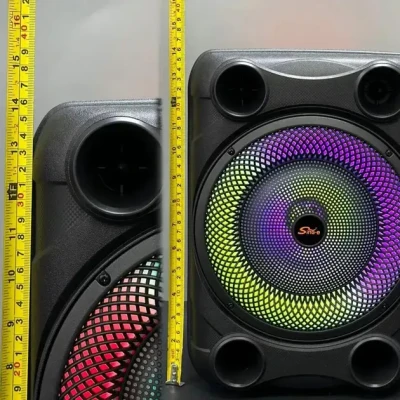 Бездротова караоке колонка з мікрофоном та RGB-підсвічуванням Sing-e ZQS8148