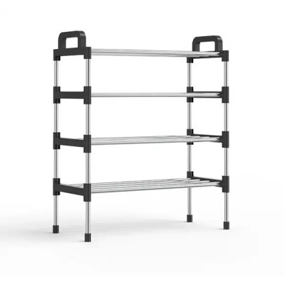 Полиця для взуття метал 4 секції Shoe rack