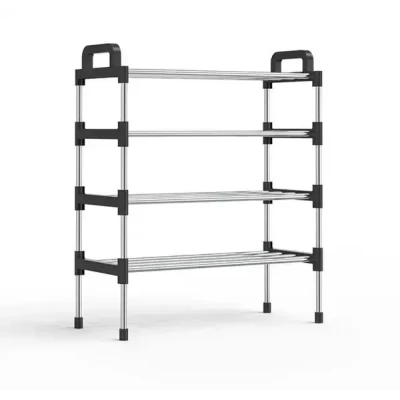 Полиця для взуття метал 4 секції Shoe rack