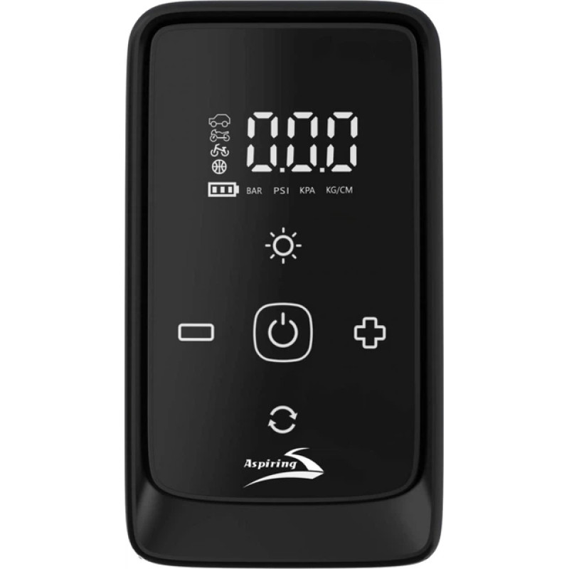 Автомобільний компрессор Car Air Pump + павер банк + ліхтар Model:901А