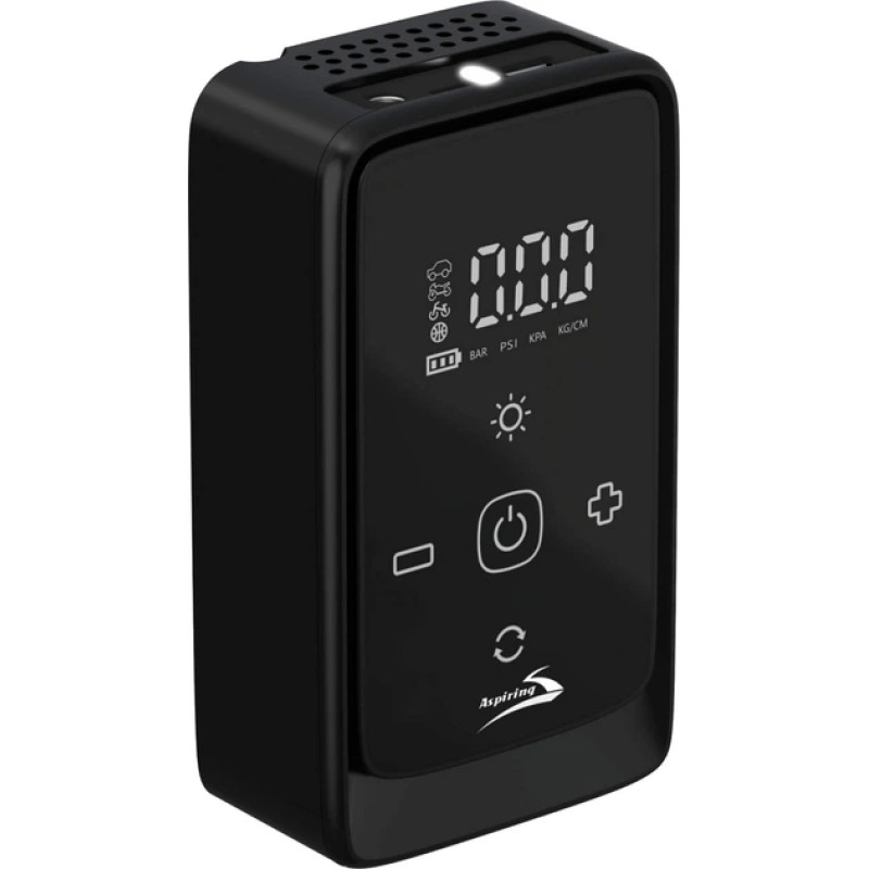 Автомобільний компрессор Car Air Pump + павер банк + ліхтар Model:901А