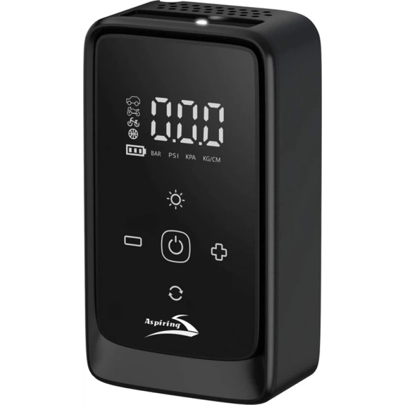 Автомобільний компрессор Car Air Pump + павер банк + ліхтар Model:901А