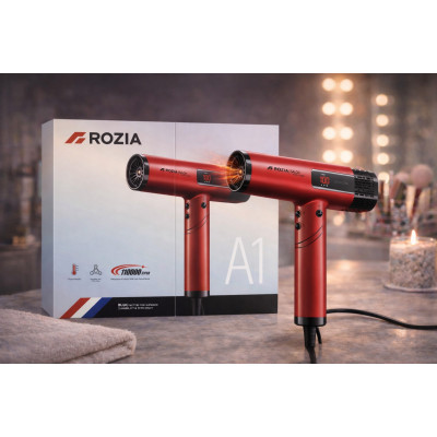Фен професійний для сушіння волосся ROZIA A1 Professional Hair Dryer AND-6162-9