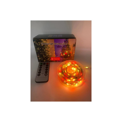 Гірлянда нитка Роса від USB, 50м, 500LED  МУЛЬТИК  / Світлодіодна новорічна гірлянда