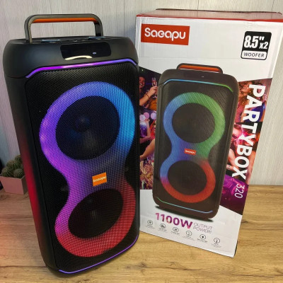 Портативна колонка JBL PartyBox Stage 320 240W RGB Black