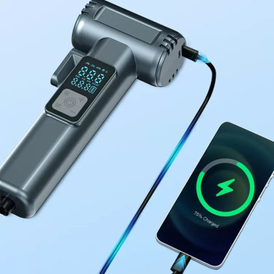 Автомобільний компресор 150PSI 12V, що перезаряджається, з Powerbank SW-201B