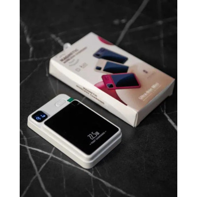 Магнітний повербанк Magnetic (Power Bank) 90 000mAh, швидкою зарядкою 22.5W та LED-дисплеєм