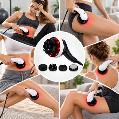 Антицелюлітний масажер Body Massager 4в1 / Масажер з інфрачервоним прогріванням 28 Вт Антицелюлітний масажер Body Massager 4в1 / Масажер з інфрачервоним прогріванням 28 Вт