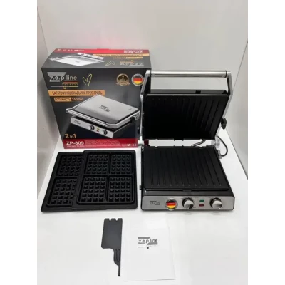 Контактний Гриль-вафельниця 2в1 Zepline ZP-809 3500W