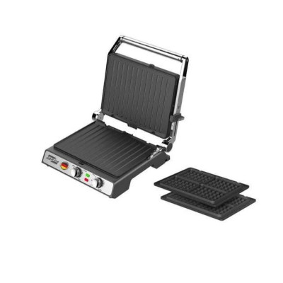 Контактний Гриль-вафельниця 2в1 Zepline ZP-809 3500W Контактний Гриль-вафельниця 2в1 Zepline ZP-809 3500W
