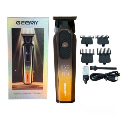 Машинка-триммер Geemy GM-8058Q з акумулятором та насадками Машинка-триммер Geemy GM-8058Q з акумулятором та насадками