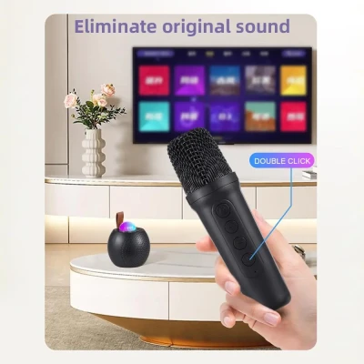 Портативна колонка Z1 (Bluetooth, LED, 2 мікрофони, проекція)