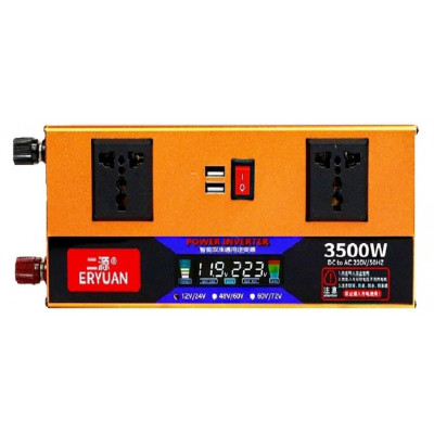 Перетворювач напруги з 12V/24V 220V 3500W LCD SMART (EY3500W)