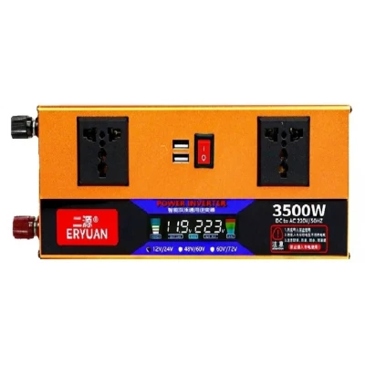 Перетворювач напруги з 12V/24V 220V 3500W LCD SMART (EY3500W)