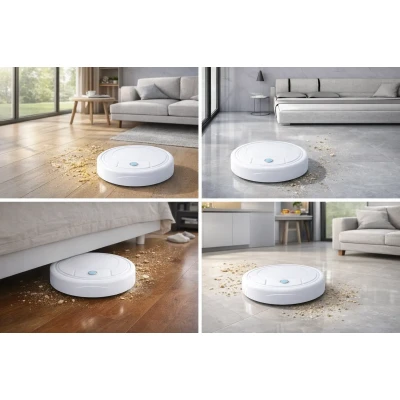 Робот-швабра Home Sweeping Robot / Робот пилосос акумуляторний