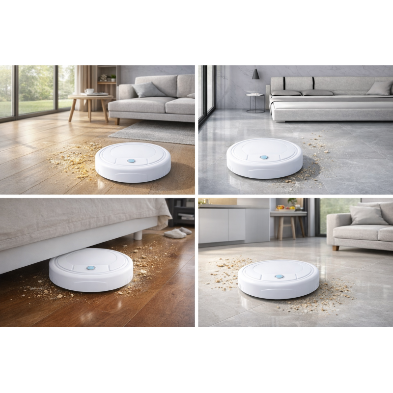 Робот-швабра Home Sweeping Robot / Робот пилосос акумуляторний