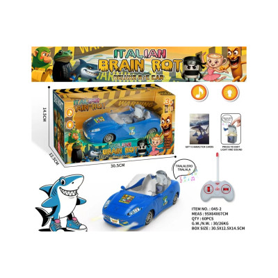 Машинка радіокерована Italian Brain Rot - Deluxe R/C Car "Tralalero Tralala"