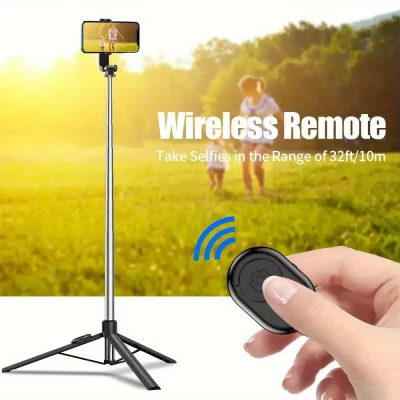 Штатив-трипод для телефону Selfie stick DF-02 1.7 м з Bluetooth пультом