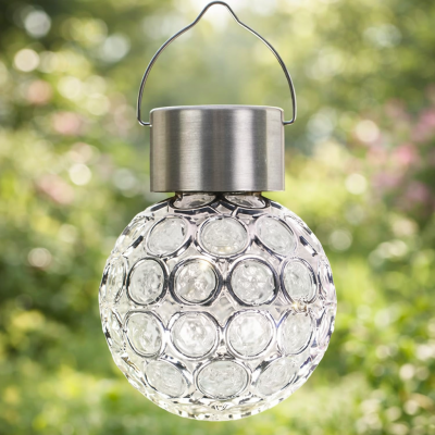 Садовий кристалічний світильник / Вуличний сонячний ліхтар garden light / Світильник із сонячною панеллю Садовий кристалічний світильник / Вуличний сонячний ліхтар garden light / Світильник із сонячною панеллю