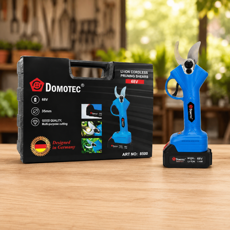 Секатор акумуляторний DOMOTEC 68V / Секатор акумуляторний для обрізки гілок