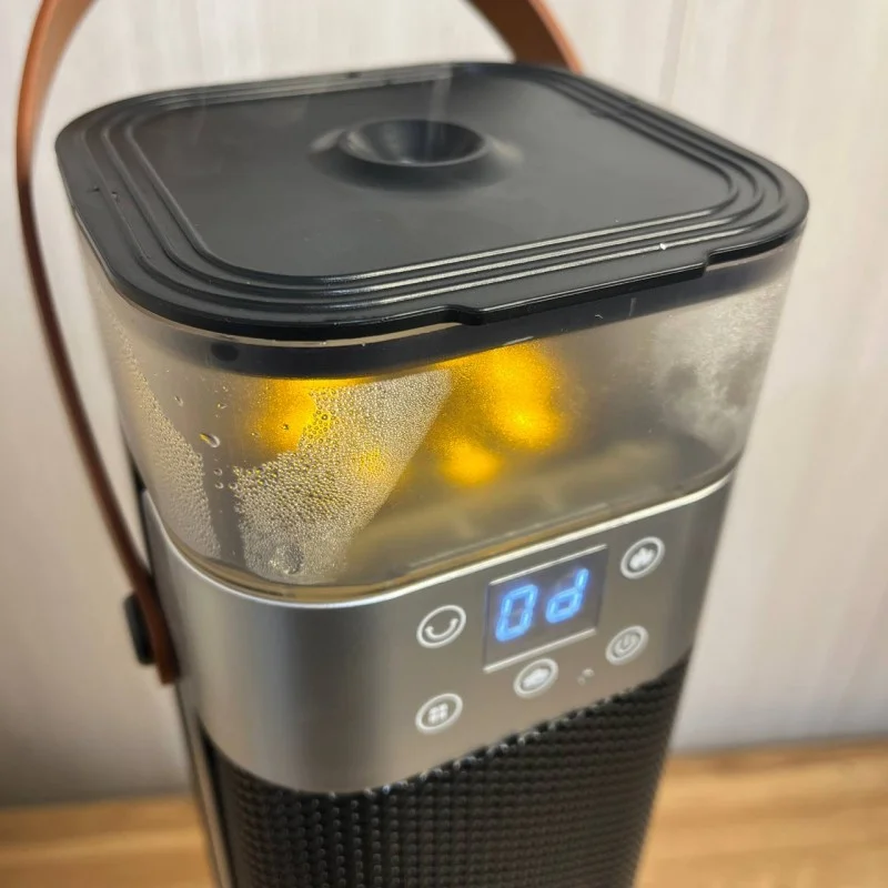 Тепловентилятор обігрівач із зволожувачем Portable Fan Heater HQN218-28QD