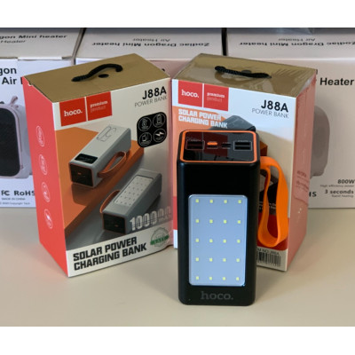 Повербанк 100000 mAh з LED-ліхтариком і швидкою зарядкою Hoco JA88A 22.5W