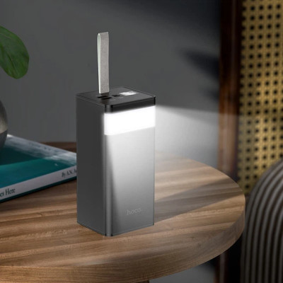 Повербанк Hoco J86A Power Bank 50000mAh 22.5W 5A з ліхтариком Повербанк Hoco J86A Power Bank 50000mAh 22.5W 5A з ліхтариком