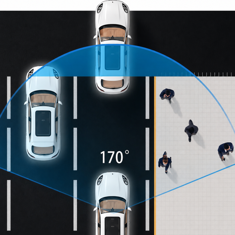 Автомобільний відеореєстратор F9 PRO WI-FI / Відеореєстратор з нічною зйомкою, широким кутом огляду