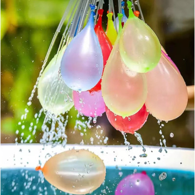 Водяні кульки бомбочки для водних битв Happy Baby Balloons 111 кульок