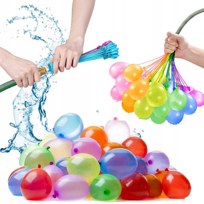 Водяні кульки бомбочки для водних битв Happy Baby Balloons 111 кульок