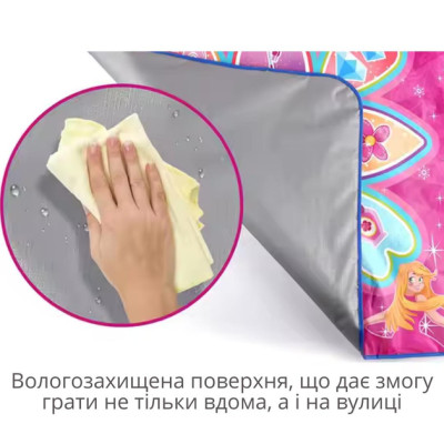 Музичний ігровий килим для розвитку та дозвілля дітей Soli рожевий