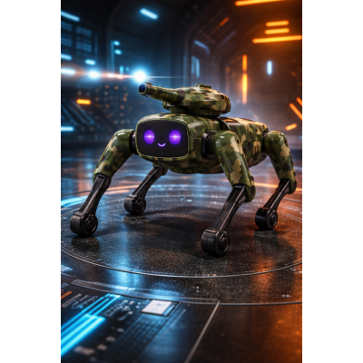 Інтерактивний робот-пес, що стріляє кульками орбіз UFT Smart Dog MECH GUARDIAN