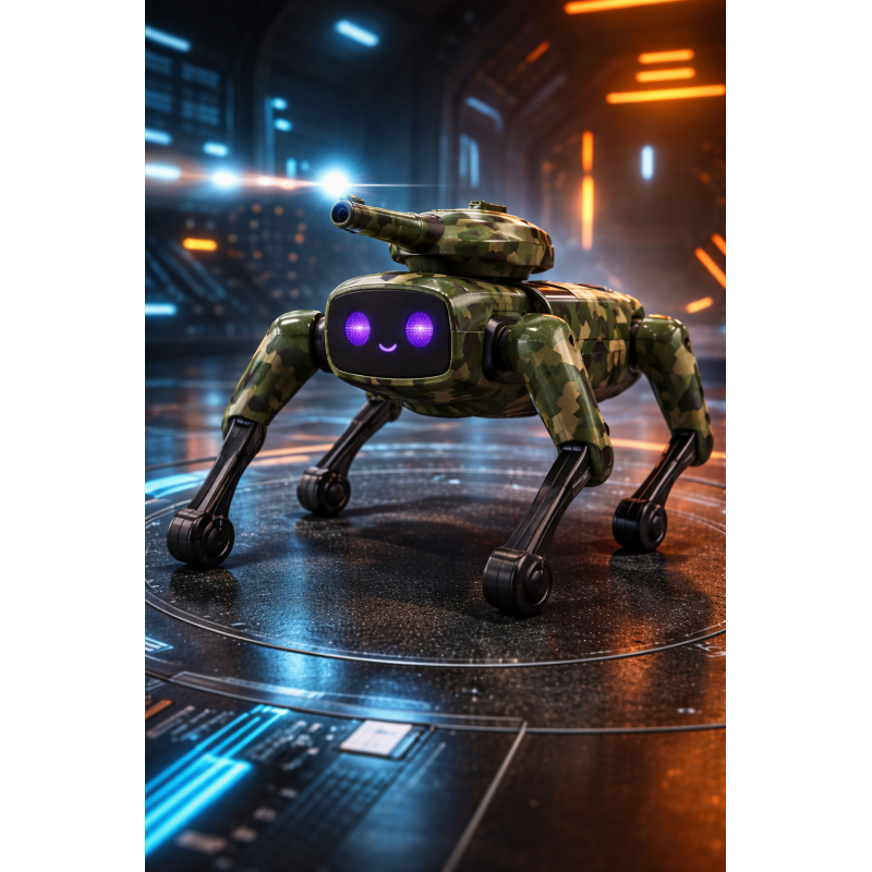 Інтерактивний робот-пес, що стріляє кульками орбіз UFT Smart Dog MECH GUARDIAN