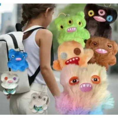 Дитяча м'яка іграшка 13см Fuggler Wide Eyed Weirdo