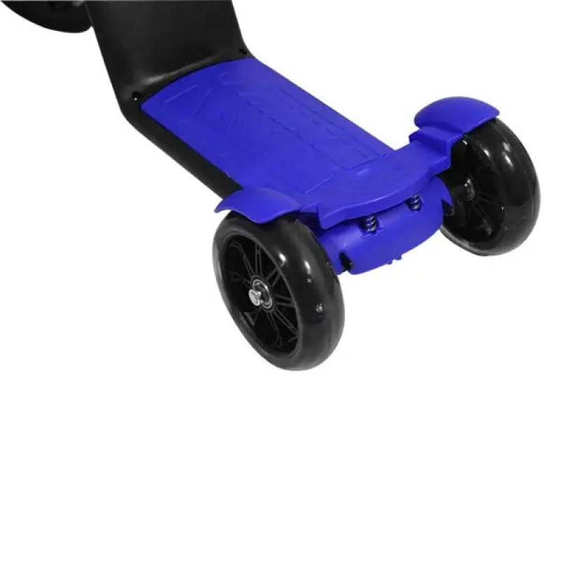 Дитячий самокат трансформер біговіл з кошиком Best Scooter 3 в 1