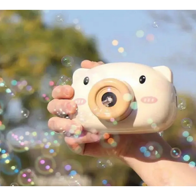Дитячий фотоапарат для мильних бульбашок BUBBLE CAMERA Дитячий фотоапарат для мильних бульбашок BUBBLE CAMERA