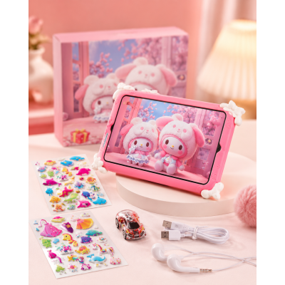 Дитячий планшет MEIJIAHUI Melody H1 8 ГБ RAM + 256 ГБ ROM Android 15 Рожевий