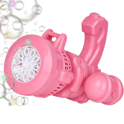 Дитячий кулемет генератор мильних бульбашок від батарейок Bubble machine toy