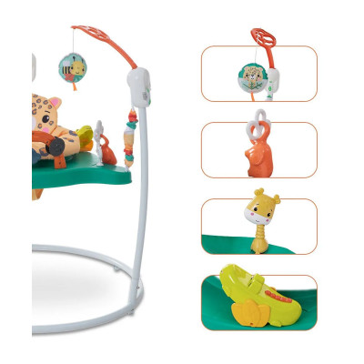 Ігровий центр, що розвиває, дитячий джемпер Fisher-Price Jumperoo Baby Activity Center Зелений